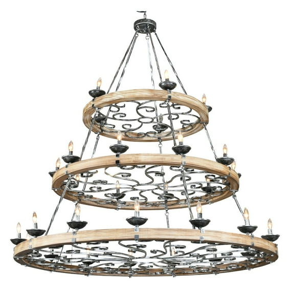 AFD Three Tier Ridge Line 75" Chandelier