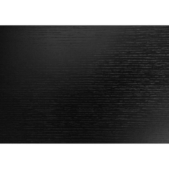 Three - Tiered Contemporary Design / Hall or Sofa Console / Black Particle Board Table