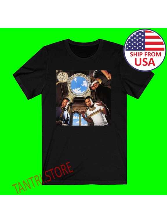 Three Times Dope From Acknickulous Land Men's Black T-Shirt Size S to 3XL