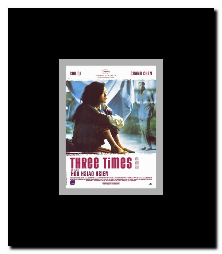 Three Times Framed Movie Poster