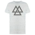 thumbnail image 1 of Three Triangles Hipster Art T-Shirt Men -Image by Shutterstock, Male Small, 1 of 2