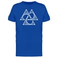 thumbnail image 1 of Three Triangles With Lines Art Tee Men's -Image by Shutterstock, 1 of 2