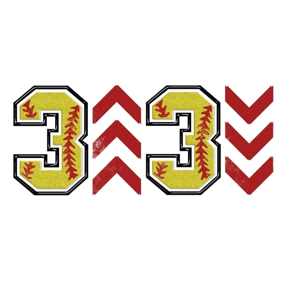 Three Up Three Down Softball Sublimation Transfer, Ready to Use, Softball Sublimation Design Transfer, Sublimation Image, Sub, Shirt/Mug (Adult x10)