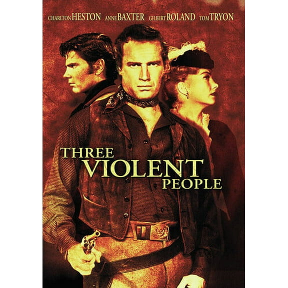 Three Violent People (DVD), Paramount, Western