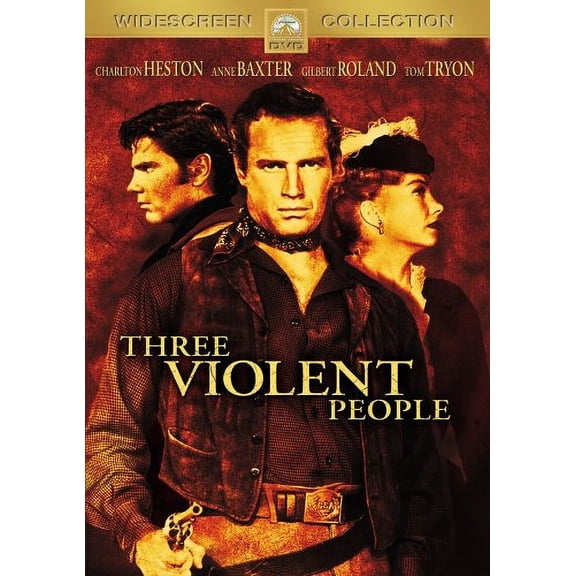 Three Violent People Widescreen Collection DVD