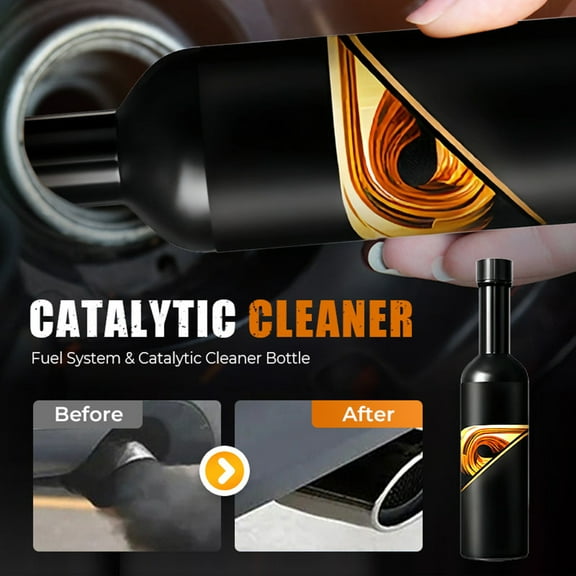 Three-Way Catalytic Converter Cleaner and Exhaust System Treatment - Reduces Emissions and Improves Engine Performance - 3.4 fl oz
