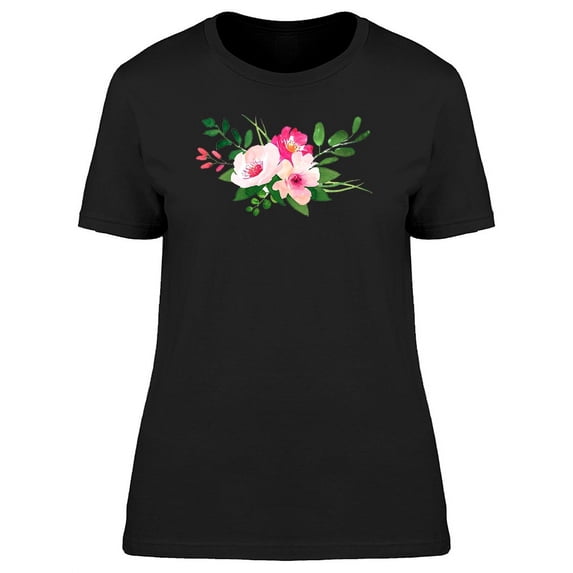 Three Wedding Flowers T-Shirt Women -Image by Shutterstock, Female x-Large