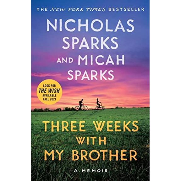 Pre-Owned Three Weeks with My Brother (Audiobook 9781478906964) by Nicholas Sparks, Micah Sparks, Henry Leyva