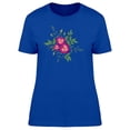 thumbnail image 1 of Three Wild Roses Classic Style T-Shirt Women -Image by Shutterstock, Female Medium, 1 of 2