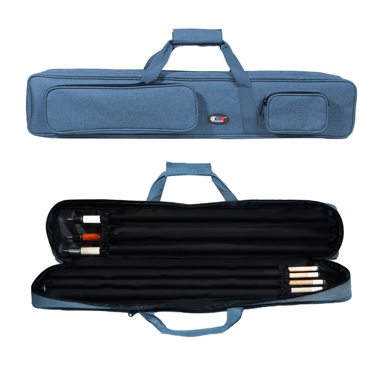 EVTSCAN Portable Billiard Cue Bag Canvas - Portable Billiard