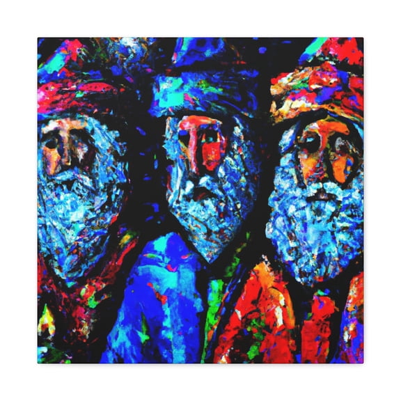 "Three Wise Men Vision" - Canvas