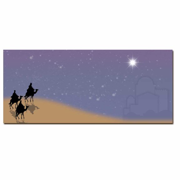 Three Wisemen Inkjet & Laser Printer Envelope, 40pk