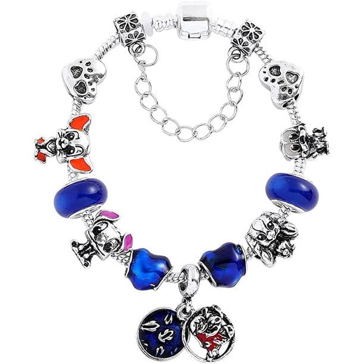Anime Stitch Charm Bracelet High Quality Zinc Alloy, Various