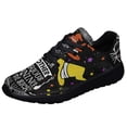 thumbnail image 1 of Three Witches Halloween Another Glorious Morning Makes Me Sick Shoes Sneakers Black Size 4.5, 1 of 7