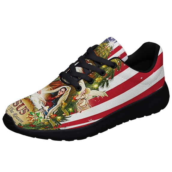 Three Witches Halloween Come We Fly Shoes Sneakers Black Size 5