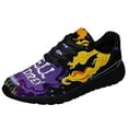 thumbnail image 1 of Three Witches Halloween I Smell Children Shoes Sneakers Black Size 8.5, 1 of 7