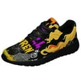 thumbnail image 1 of Three Witches Halloween I Smell Children Shoes Sneakers Black Size 8.5, 1 of 7