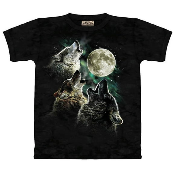 Three Wolf Moon Apparel T-Shirt - Black