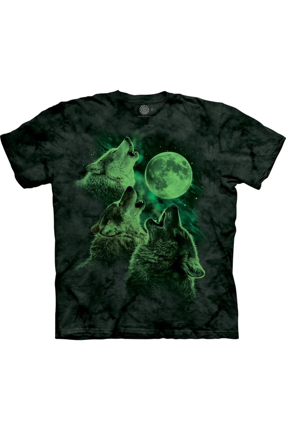 Three Wolf Moon Classic - Glow In The Dark All Over Print Unisex T-Shirt Tee Sweatshirt Ho