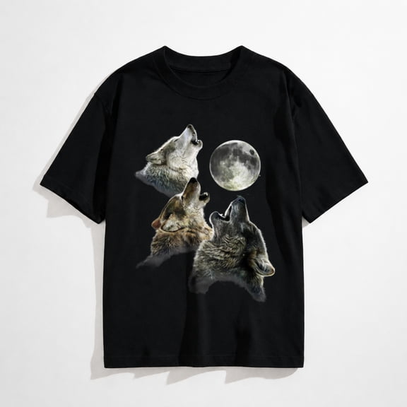 Three Wolf Moon Short Sleeve Tee