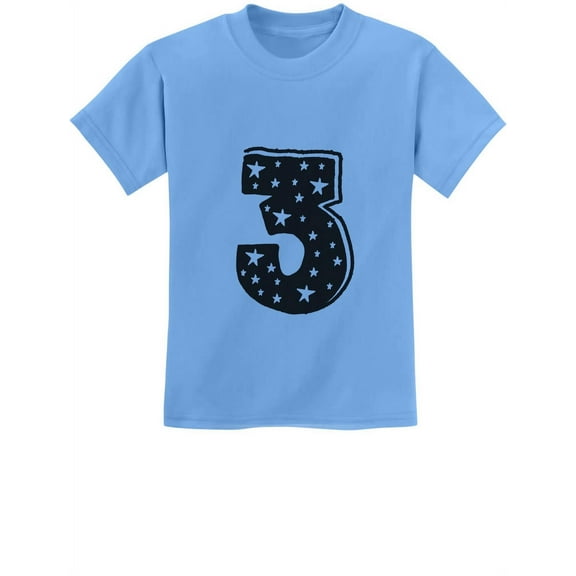 Three Years Old Boy / Girl Birthday Gift Idea - I'm 3 Superstar Kids T-Shirt X-Large California Blue