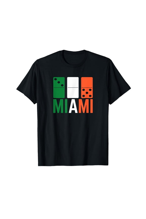 Three Zero Five 305 Miami Domino T-Shirt