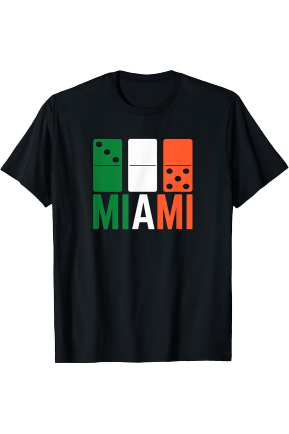 Three Zero Five 305 Miami Domino T-Shirt