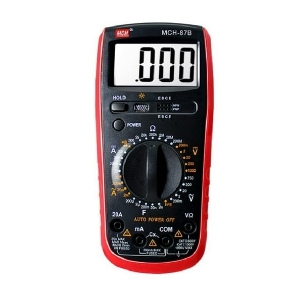 Three and a Half Digital Multimeter Handheld Portable High Precision Household Electric Mini Pocket MCH-87B