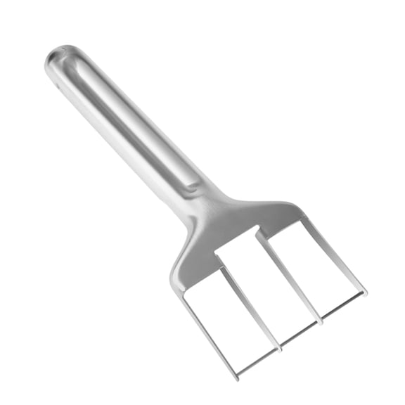Three-cut Stainless Steel Fruit Cube Cutter 3 Blade Watermelon Dicing Tool for Quick Salad Prep Kitchen Gadget 8" X 3"