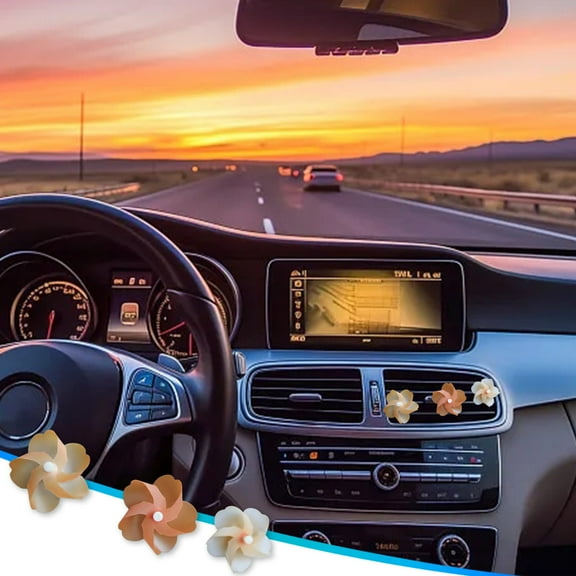 Three-dimensional Rotatable Windmill Aromatherapy Car Interior Decoration