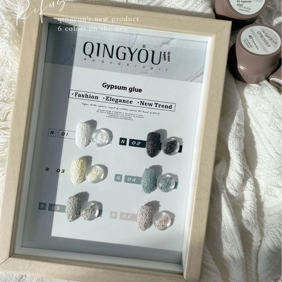 Three-dimensional Shaping Disposable Plaster Nail Relief Manicure