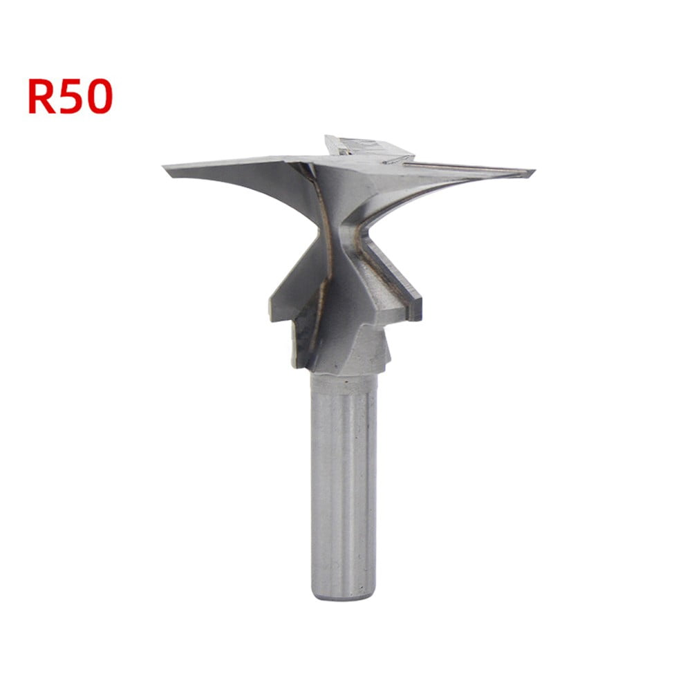 Three-edged 12.7mm Shank Wood Door and Wall Cabinet Arc Bending Cutter ...