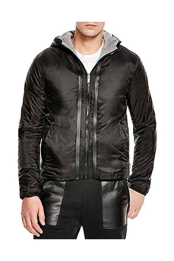 Three-in-One Hooded Jacket (Black, XL)