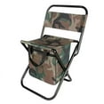 thumbnail image 1 of Three in One Multifunctional Portable Outdoor Folding Chair Camouflage Ponza Camping Fishing Chair Ice Pack Stool, 1 of 4