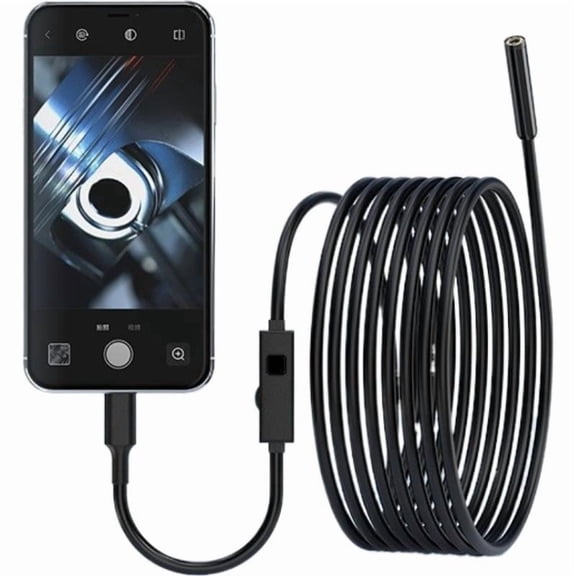 Three in one 5.5mm Mobile Phone Endoscope, Automotive Pipeline Repair Tool, Industrial Probe, for Android Phone Tablet Device