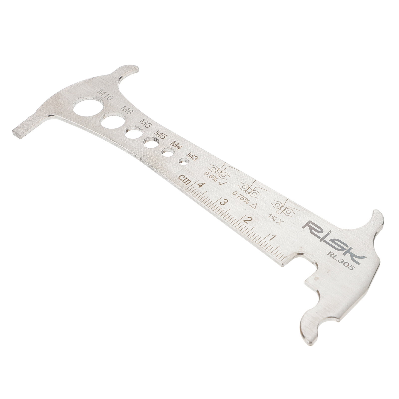 1pcs Bicycle Bike Chain Checker Wear Indicator Measure Tool Gauge Repair Checker Sy