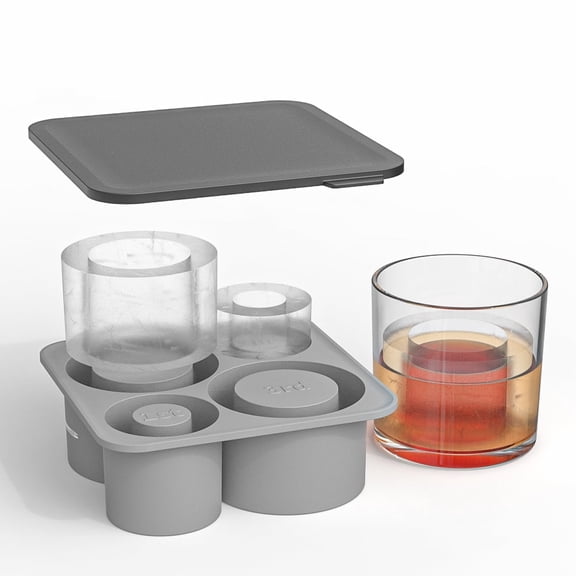 Three-in-one/Four-in-one/All-in-one Ice Grid Mold Food-grade Silicone Material Fast Freezing Ice Mold  Easy Demolding
