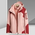 thumbnail image 1 of Three-in-one Removable Liner With Velvet Thickening Windproof Waterproof Jacket, 1 of 9