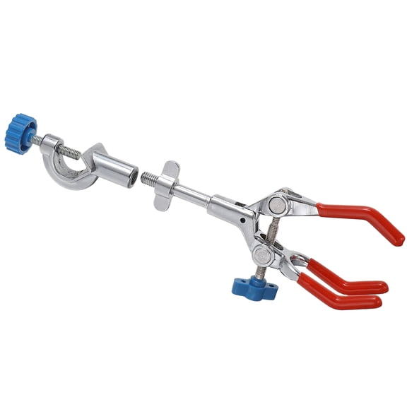 Raindrops 1pc Sturdy Flask Clip Tube Clamp Beaker Holder Three Prong Tool Clamp