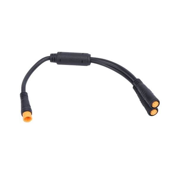 Three-pin Connector, Y Splitter 1T2 Cable Simple To Install With 3 Pin Connector For BBS01/BBS02/BBSHD