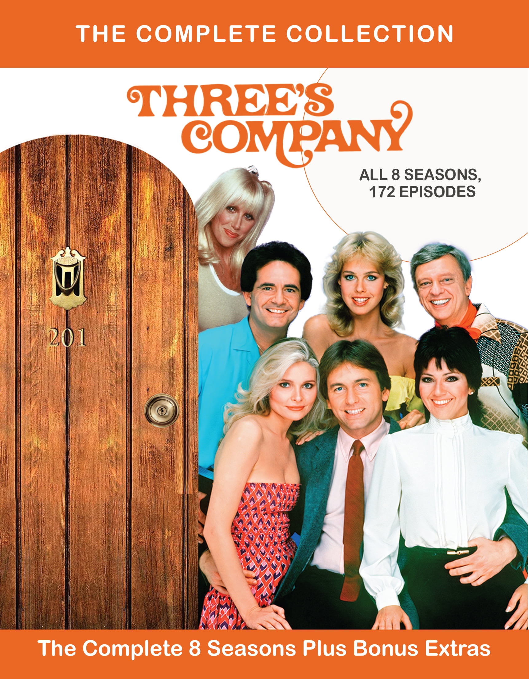 Three's Company: The Complete Series (DVD), Comedy, VEI - Walmart.com