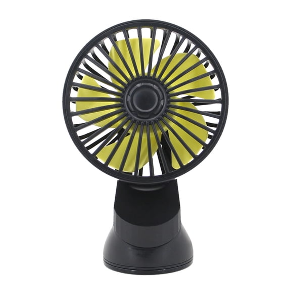 Three-speed Strong Wind Adjustable Control USB Fan 360° Rotation Home Car Single-head Adjustable Air Cooling Conditioner