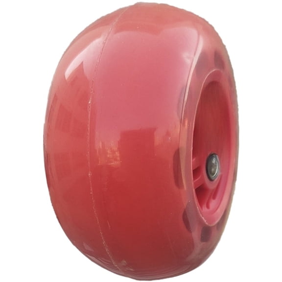 Three-wheeled Scooter with Folding PU Silent Wheels for Baby Walkers, 100*48mm