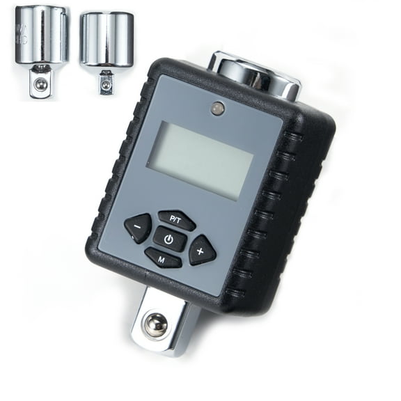 ThreeH 1/2''(1.5 to 147.6 ft-lbs.) Heavy Duty Digital Torque Adapter with LED&Buzzer Alert (1/2'' Drive & Includes adapters for 3/8'' and 1/4'')
