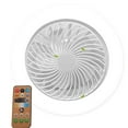 thumbnail image 1 of Threecolor Adjustable E27 Screw Intelligent Remote Control Led Fan Light Bedroom, 1 of 8