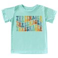 thumbnail image 1 of Threenager Groovy Adorable 3rd Birthday Shirt for Infant Baby Toddler Girls and Boys Third Birthday Outfit Chill Shirt 3T, 1 of 5