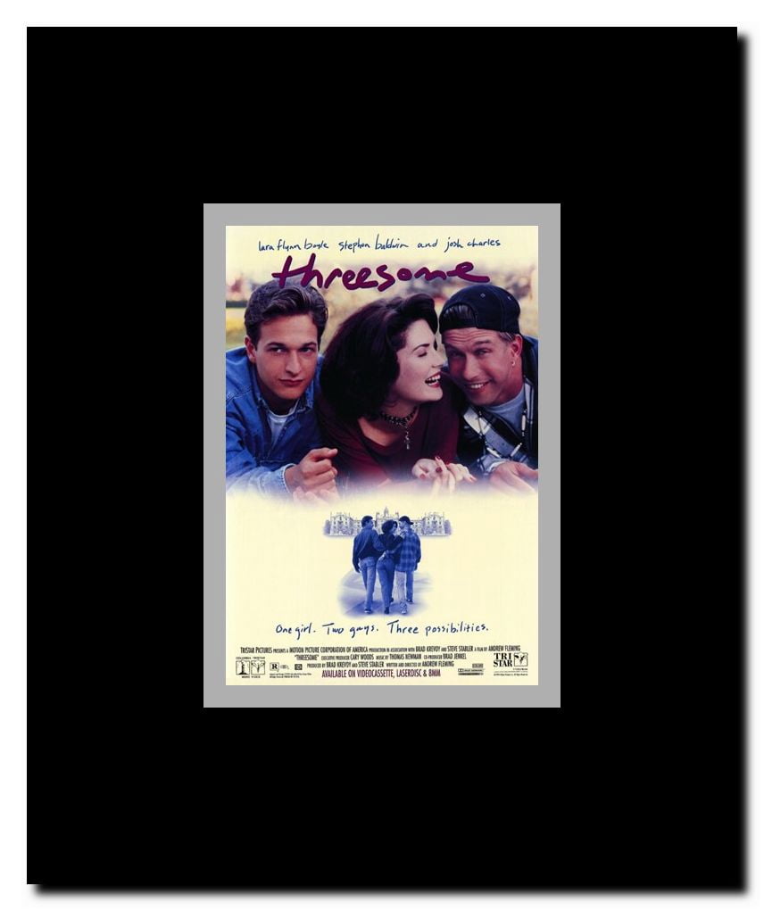 Threesome Framed Movie Poster