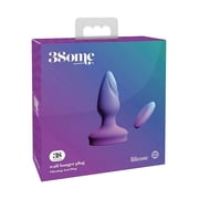Threesome Wall Banger Plug - Purple