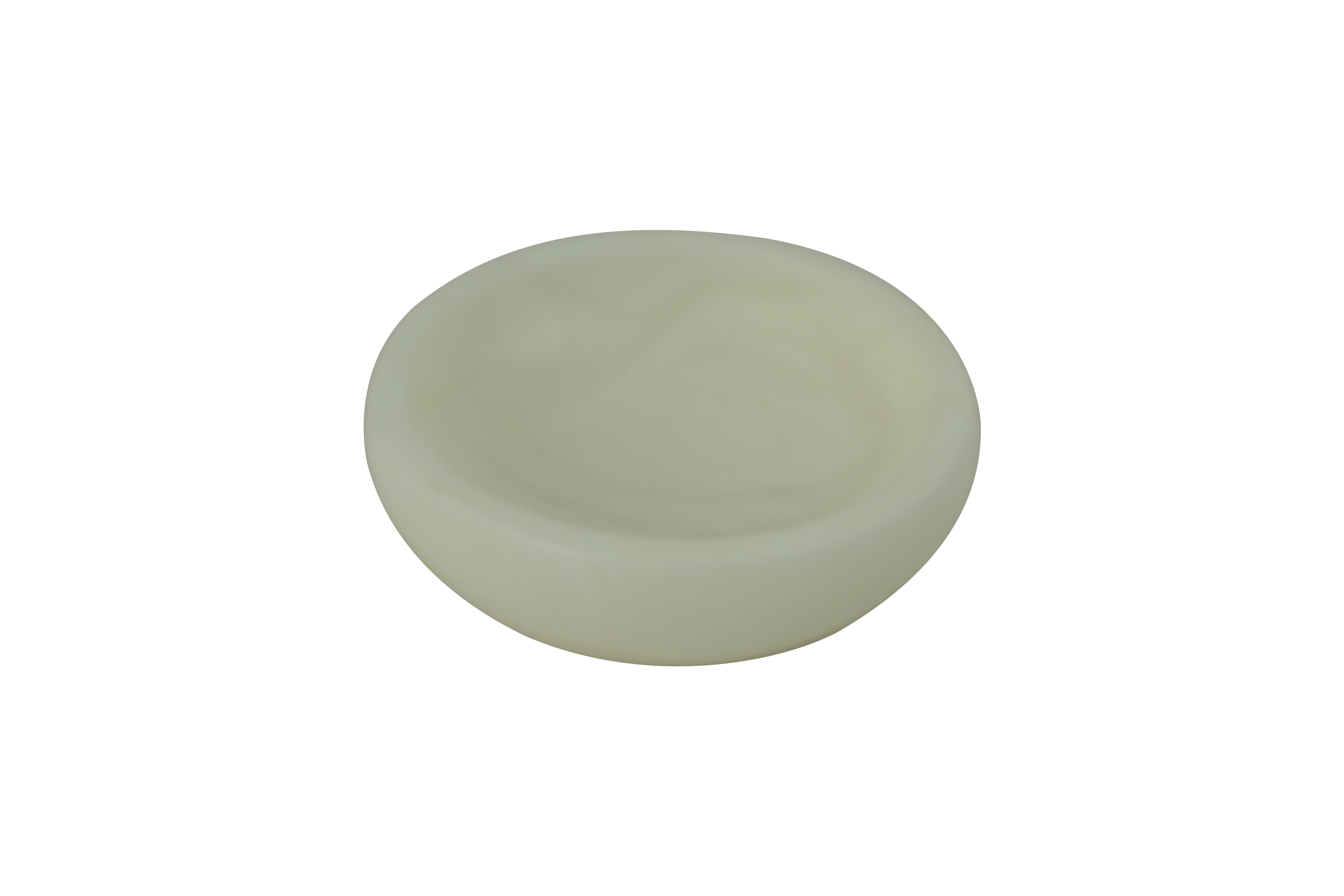 Threestar 4" Inch Solid Alabaster Bowl Change Dish