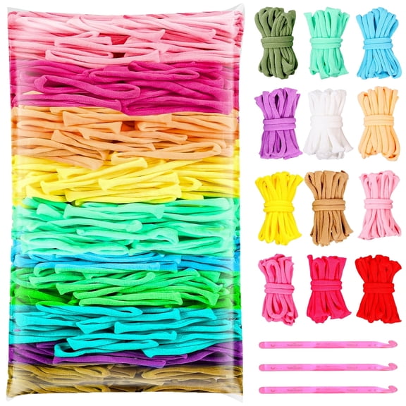 Threns 1000 Pcs Loom Refill Loops,12 Color Weaving Loom Refill Loops Kit for Potholder,Pot Holder Loom Art and Crafts DIY Supplies for Adults Teens